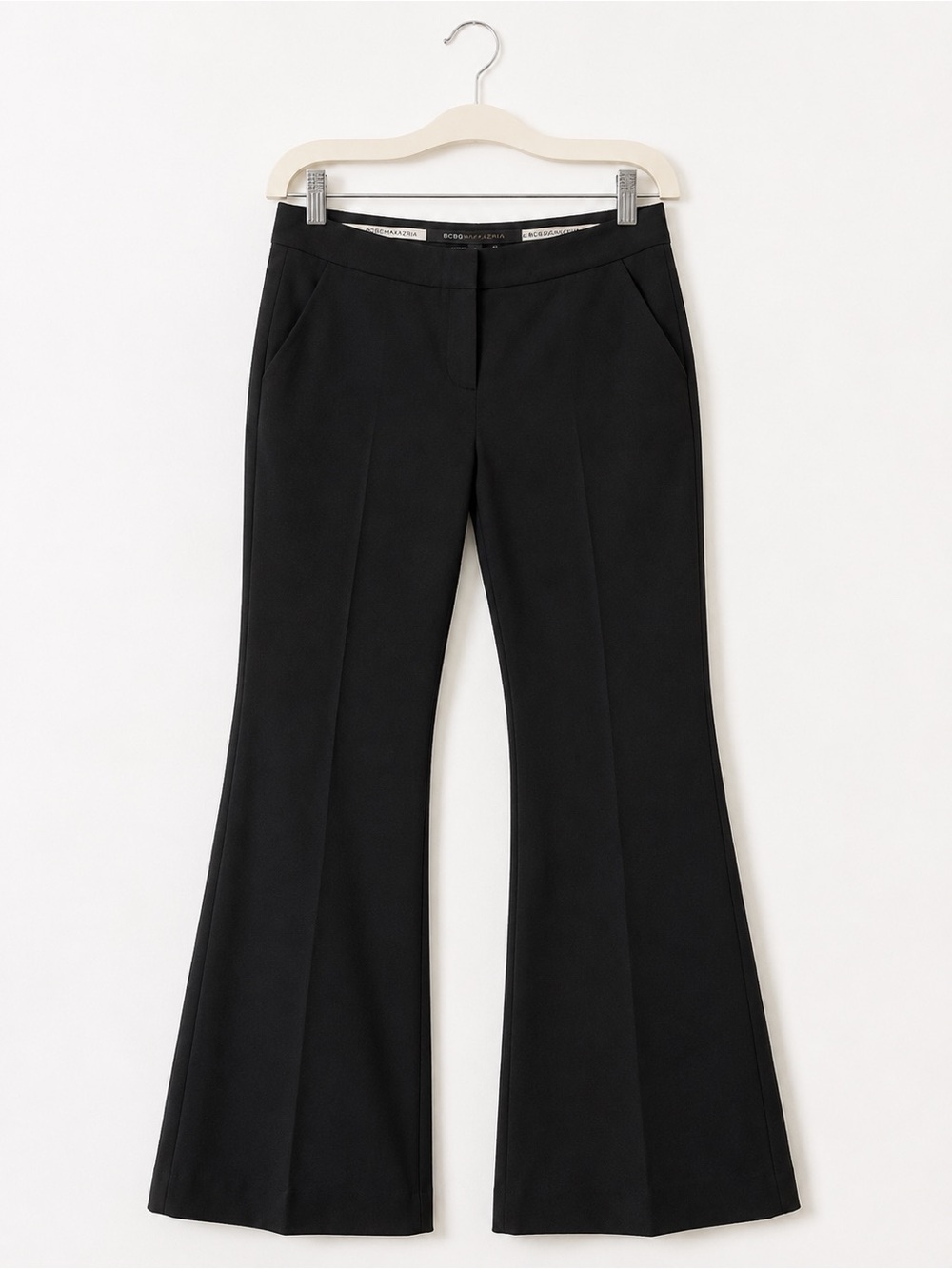 BCBGMaxAzria Men's Black Dress Trousers